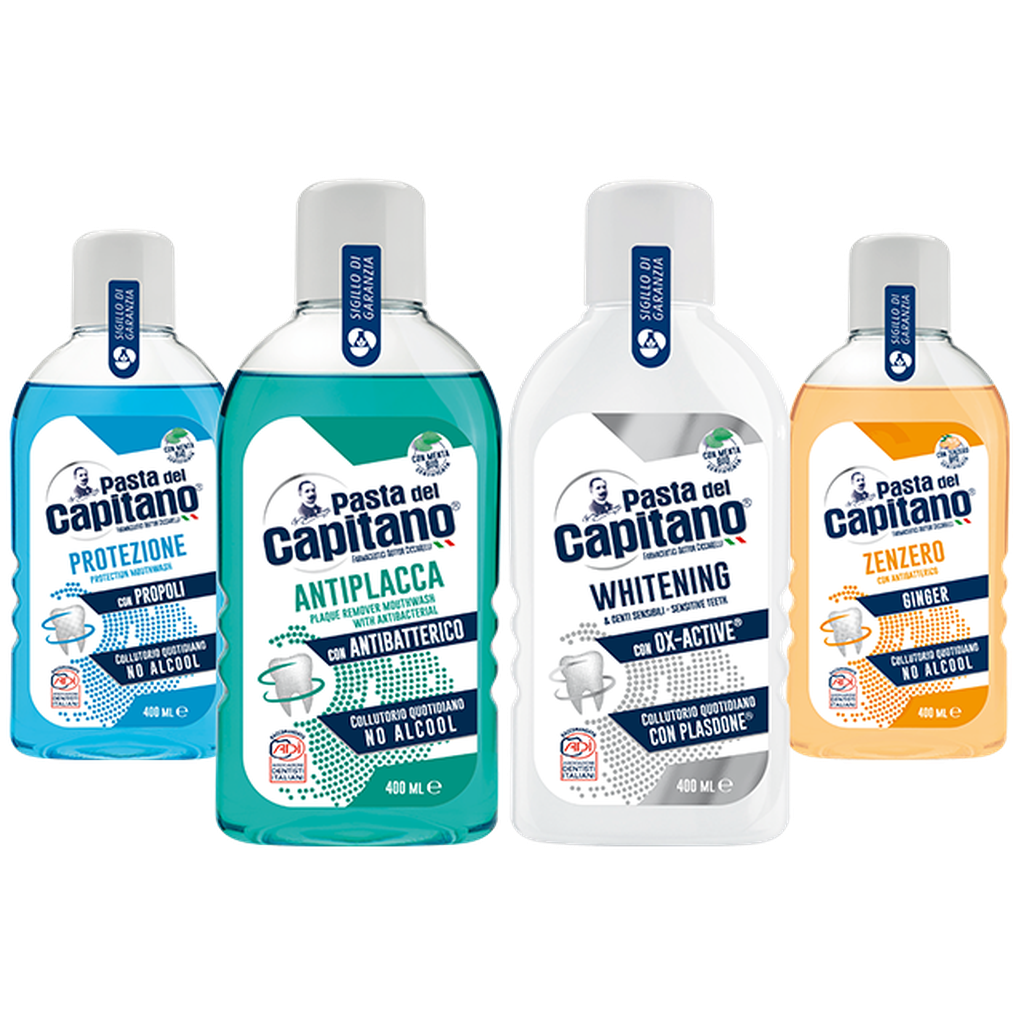 Pasta del Capitano Products for oral hygiene All for oral care