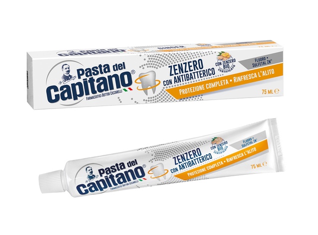 Dentifricio Zenzero con antibatterico New